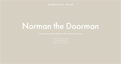 Desktop Screenshot of doorsbynhmiller.com